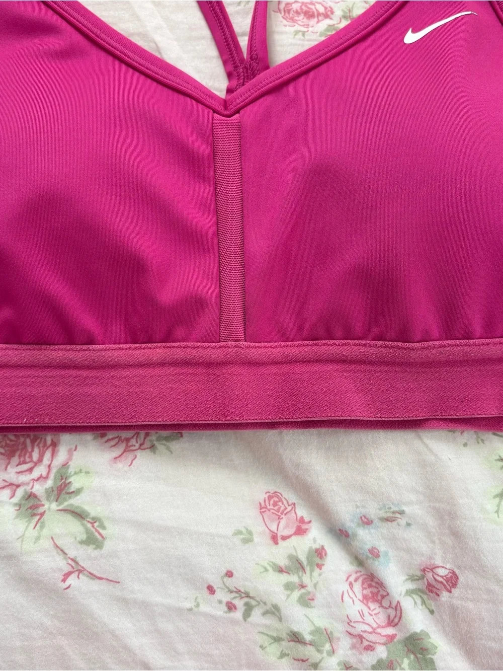 Nike Women's Hot Pink Sports Bra